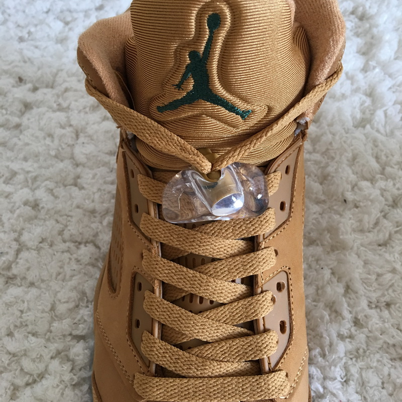 Authentic Air Jordan 5 Wheat